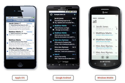 Smartermail Mobil Sync
